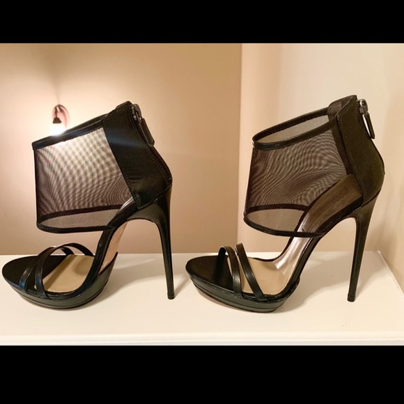Bcbgmaxariza Ferned Mesh Ankle Bootie Sandal - Picture 4 of 7